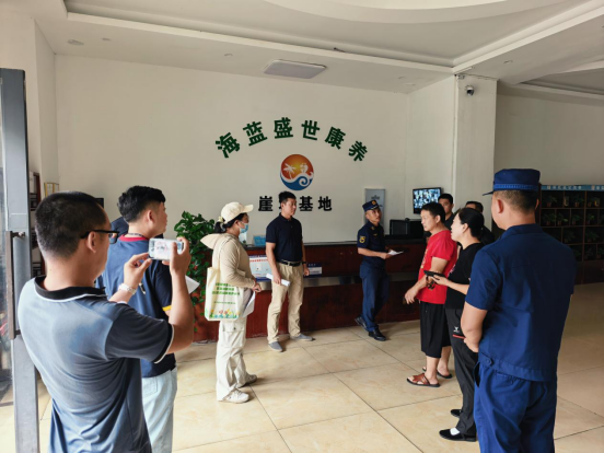 三亚开展季节性老年人公寓安全联合检查 巩固专项整治成效